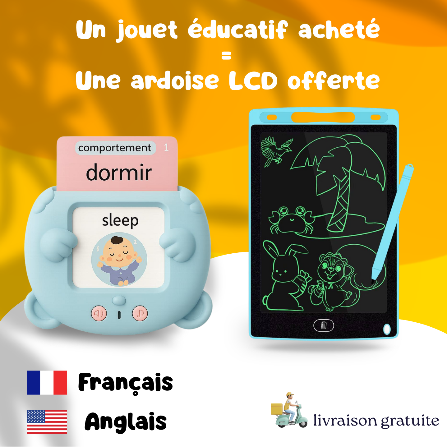 Apprendre deux langues sans effort juste en s’amusant 🧠🎉 TG